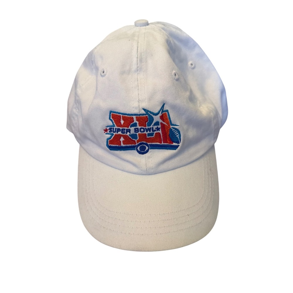 Legend Super Bowl XLI‎ 41 CBS Sports Hat Mens White Vintage NFL Football Cap